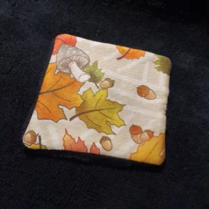 Coton réutilisable automne