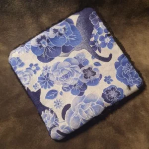 Coton réutilisable Fleurs et Chats