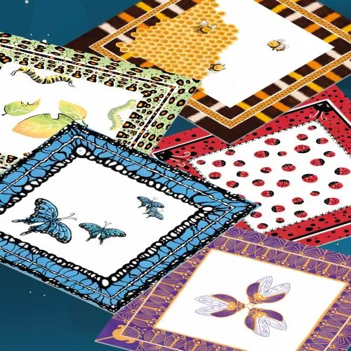 Mouchoirs - Collection Insecte